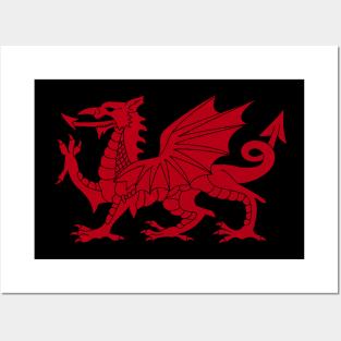 Welsh Red Dragon, Welsh Prides, From Flag Of Wales Posters and Art